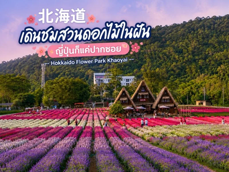 Hokkaido Flower Park เขาใหญ่